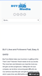 Mobile Screenshot of buyfansmedia.com